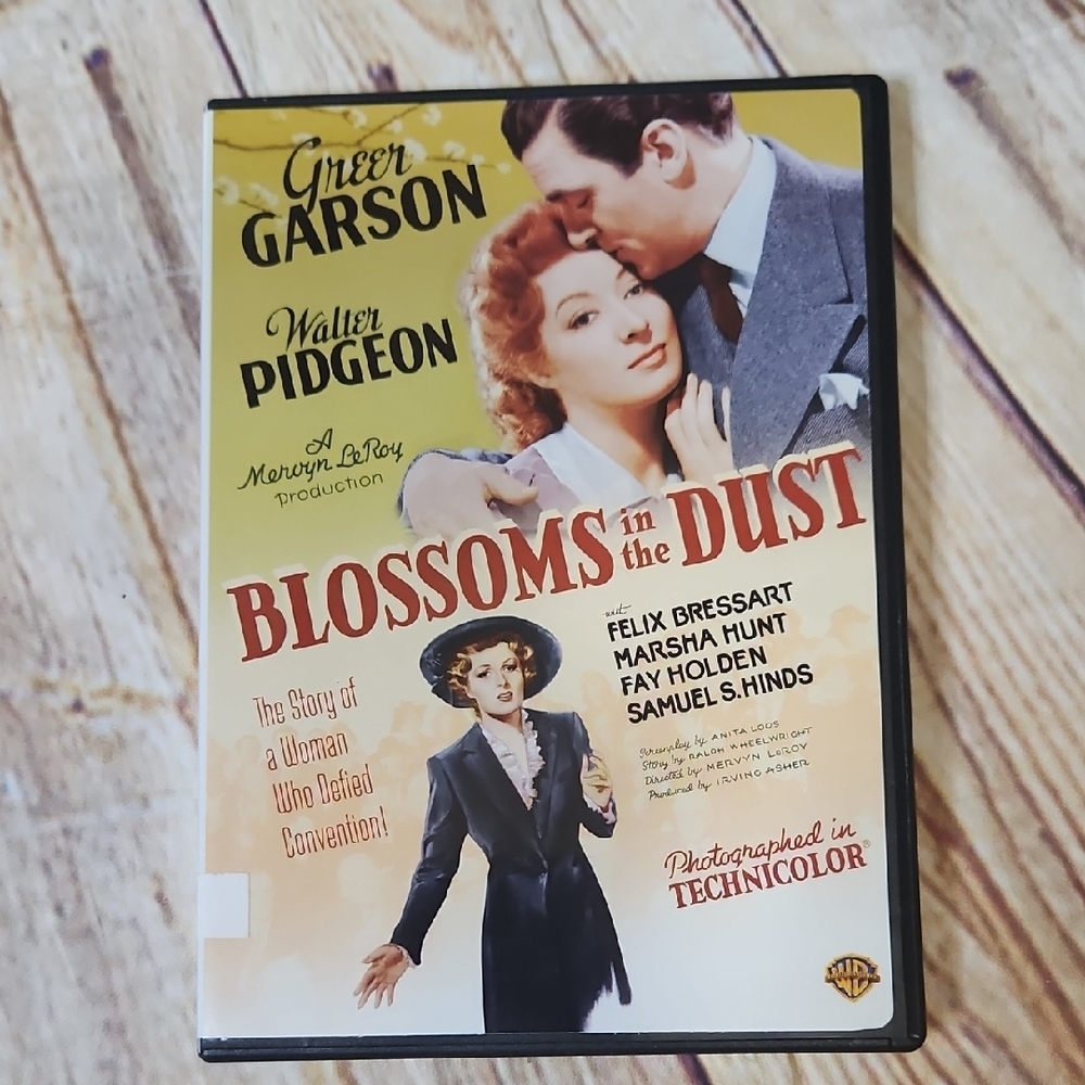 Blossoms In The Dust Greer Gatson Walter Pidgeon Dvd